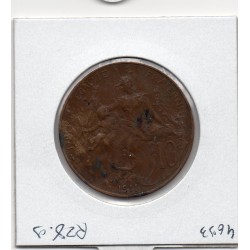 10 centimes Dupuis 1911 TTB, France pièce de monnaie