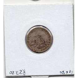 50 centimes Semeuse Argent 1905 TB-, France pièce de monnaie