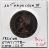 10 centimes Napoléon III tête nue 1856 MA Marseille TTB-, France pièce de monnaie