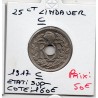 25 centimes Lindauer 1917 soulignée Sup-, France pièce de monnaie