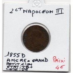 2 centimes Napoléon III...