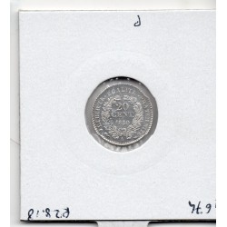 20 centimes Cérès 1850A Paris Sup+, France pièce de monnaie