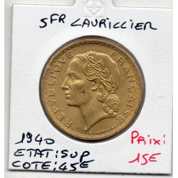 5 francs Lavrillier 1940...