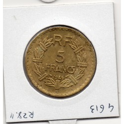 5 francs Lavrillier 1946 C Castelsarrasin Sup, France pièce de monnaie