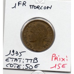 1 franc Morlon 1935 TTB,...