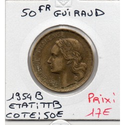 50 francs Coq Guiraud 1954...