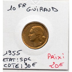 10 francs Coq Guiraud 1955...