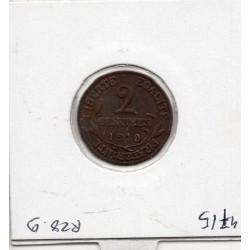 2 centimes Dupuis 1919 TTB, France pièce de monnaie