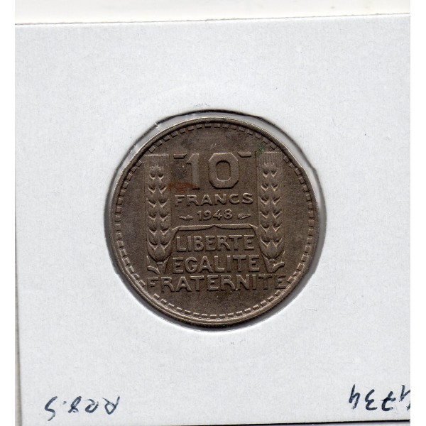10 francs Turin 1948 Spl, France pièce de monnaie