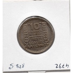 10 francs Turin 1946 B rameaux court Sup, France pièce de monnaie