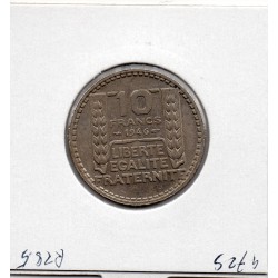 10 francs Turin 1946 rameaux court Sup, France pièce de monnaie