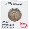1 franc Semeuse Argent 1916 Sup, France pièce de monnaie