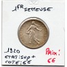 1 franc Semeuse Argent 1920 Sup+, France pièce de monnaie