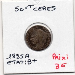 50 centimes Cérès 1895 A...