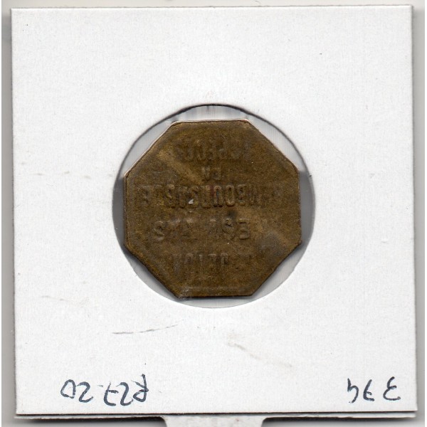 10 centimes OTL Omnibus Tramway Lyon 1919 monnaie de nécessité