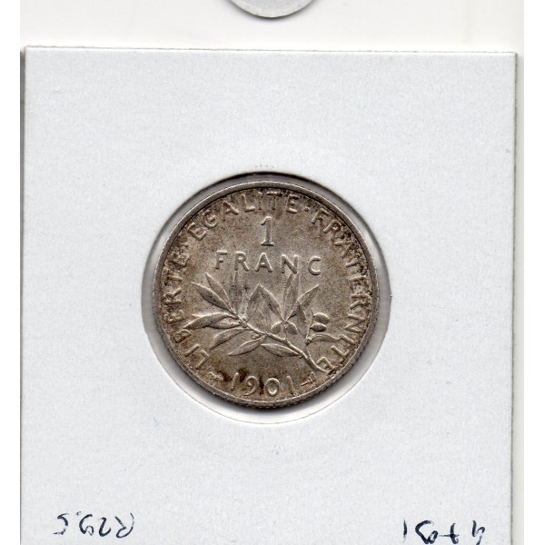 1 franc Semeuse Argent 1901 Sup, France pièce de monnaie