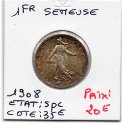 1 franc Semeuse Argent 1918...