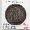 5 francs Hercule 1876 K Bordeaux TTB-, France pièce de monnaie