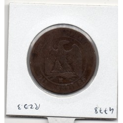 10 centimes Napoléon III tête nue 1857 MA Marseille B, France pièce de monnaie