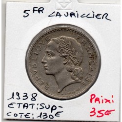 5 francs Lavrillier 1938...