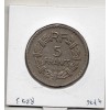 5 francs Lavrillier 1938 Sup-, France pièce de monnaie