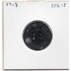 Allemagne 10 reichspfennig 1940 E, TTB KM 101 pièce de monnaie