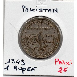 Pakistan 1 rupee 1949 TTB, KM 7 pièce de monnaie
