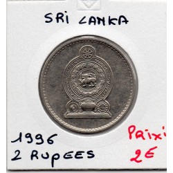 Sri Lanka 2 rupees 1996 Sup, KM 147 pièce de monnaie