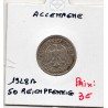 Allemagne 50 reichspfennig 1928 A, TTB KM 49 pièce de monnaie