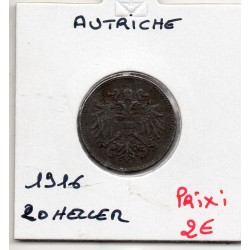 Autriche 20 Heller 1916...