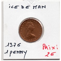 ile de Man 1 penny 1976 Sup, KM 33 pièce de monnaie