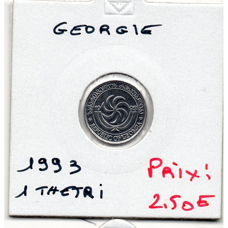 Georgie 1 thetri 1993 Spl, KM 76 pièce de monnaie