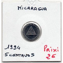 Nicaragua 5 centavos 1994 FDC KM 80 pièce de monnaie