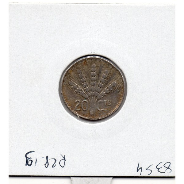 Uruguay 20 Centesimos 1942 TTB, KM 29 pièce de monnaie