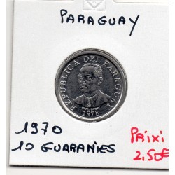 Paraguay 10 guaranies 1978 Spl, KM 167 pièce de monnaie
