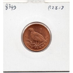 Gibraltar 1 penny 2000 Spl, KM 773 pièce de monnaie