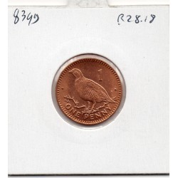 Gibraltar 1 penny 2000 Spl, KM 773 pièce de monnaie