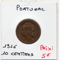 Portugal 10 centavos 1926 TTB, KM 573 pièce de monnaie