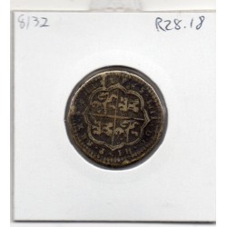 Espagne poid monétaire 4 reales 1600-1780 TTB pièce de monnaie