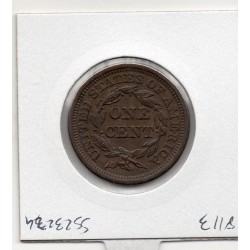 Etats Unis 1 cent 1846 grande date Sup, KM 67 pièce de monnaie