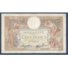 100 Francs LOM TTB- 2.12.1937 Billet de la banque de France