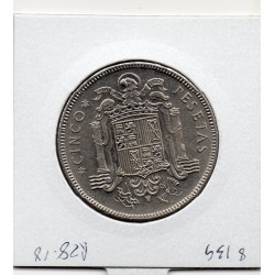 Espagne 5 pesetas 1949 *49 Sup, KM 778 pièce de monnaie