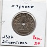 Espagne 25 centimos 1937 Sup, KM 753 pièce de monnaie