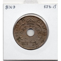 Afrique Ouest Britannique 1 penny 1945 TTB KM 19 pièce de monnaie