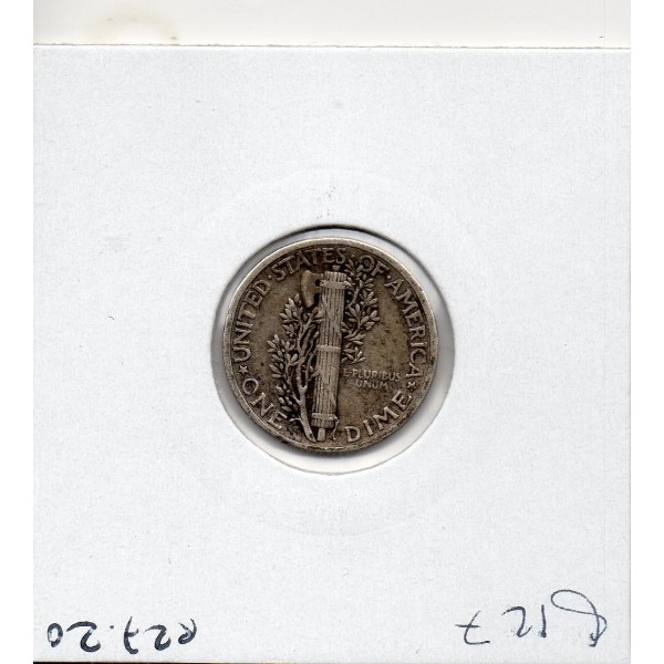 Etats Unis dime 1939 TTB, KM 140 pièce de monnaie