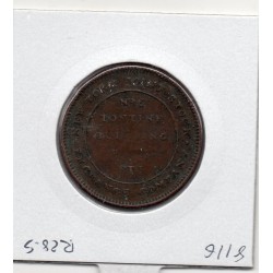 Etats Unis Jeton Merchant Exchange Token Wall street 1837 pièce de monnaie