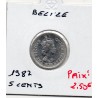 Belize 5 cents 1987 Spl, KM 34a pièce de monnaie