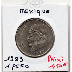 Mexique 1 Peso 1983 Spl, KM 460 pièce de monnaie