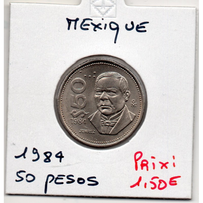 Mexique 50 Pesos 1984 Spl, KM 495 pièce de monnaie