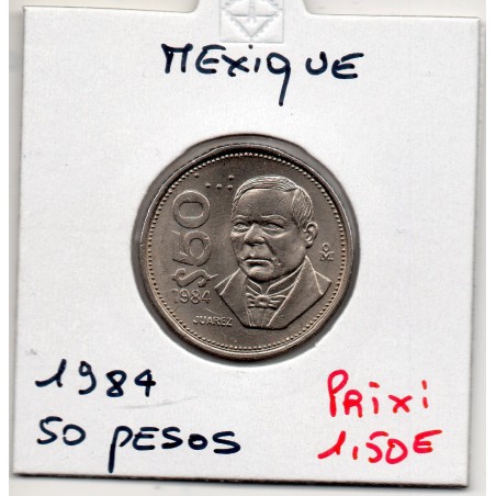 Mexique 50 Pesos 1984 Spl, KM 495 pièce de monnaie